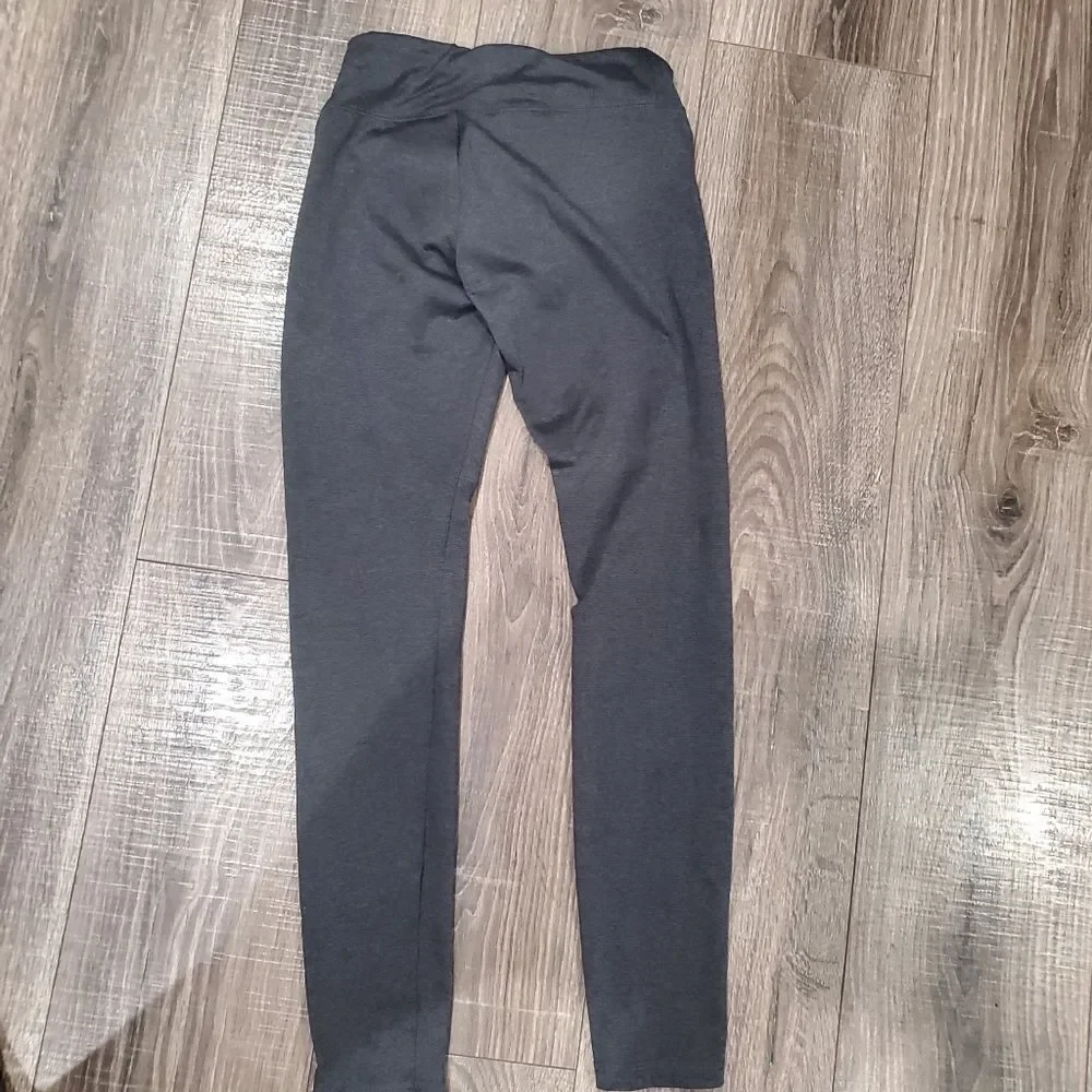 Girls Leggings Size 10-12 Justice Kids Black and Gray Leggings Set 3 Pieces